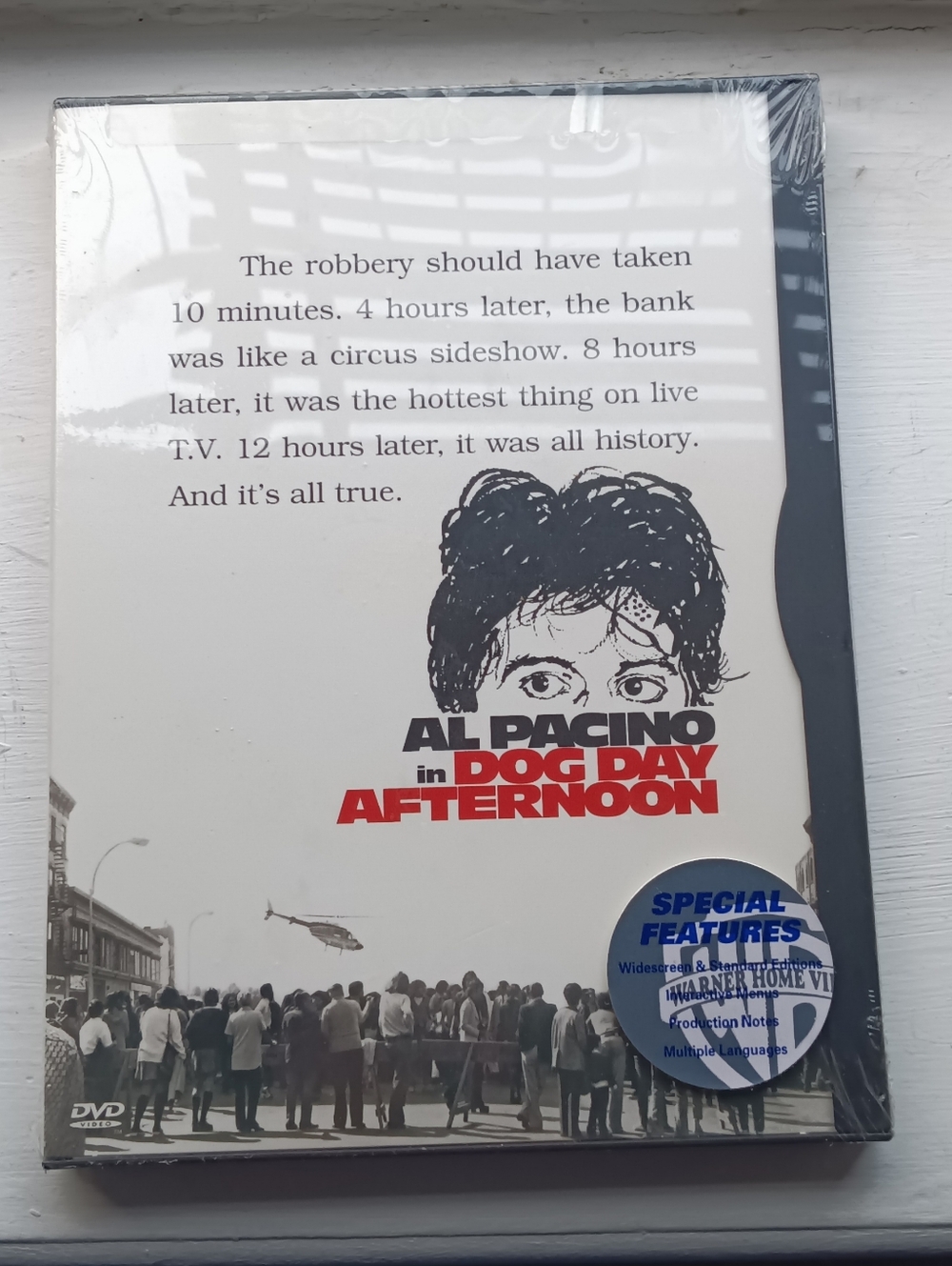 Al Pacino in Dog Day Afternoon DVD